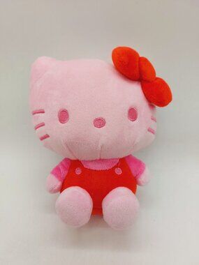 Sanrio Hello Kitty Plush 5" Stuffed Animal Pink Jazzwares